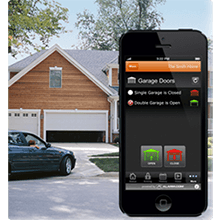 Smart Garage Door at Citywide Alarms Home Security